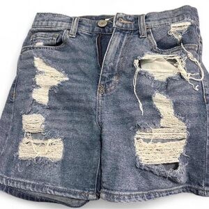 SO Vintage Stretch Denim Shorts Jorts